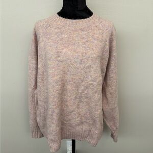 Old Navy Cozy Pink Crew Neck Sweater